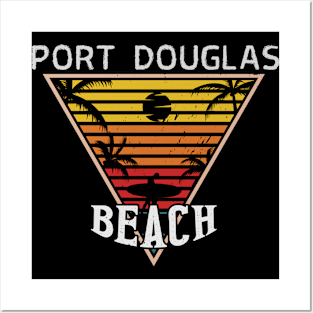 Beach happiness in Port Douglas Posters and Art